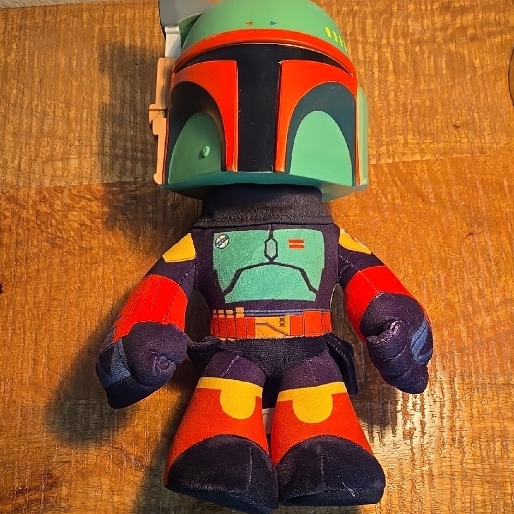 Star Wars Boba‎ Fett Plush Toy - Green and Red